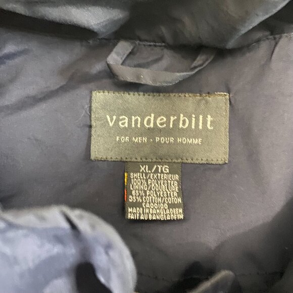 Vintage Vanderbilt For Mens Button Zip Up Jacket XL 00100 - Picture 5 of 11